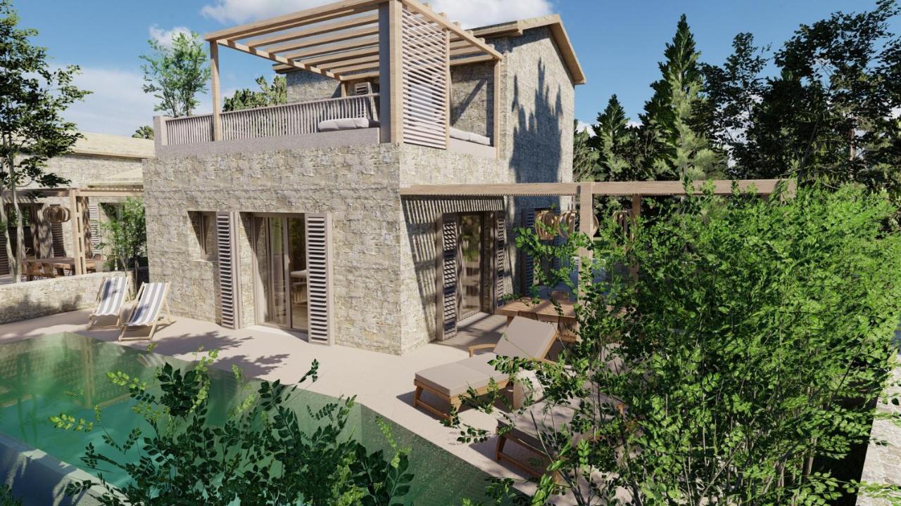 Papadria Villas - Modern Luxury Villas Near Kathisma Beach Цукаладес Екстер'єр фото